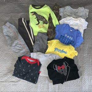 Lot of 11 - 9 Month Multi Season Baby Clothes